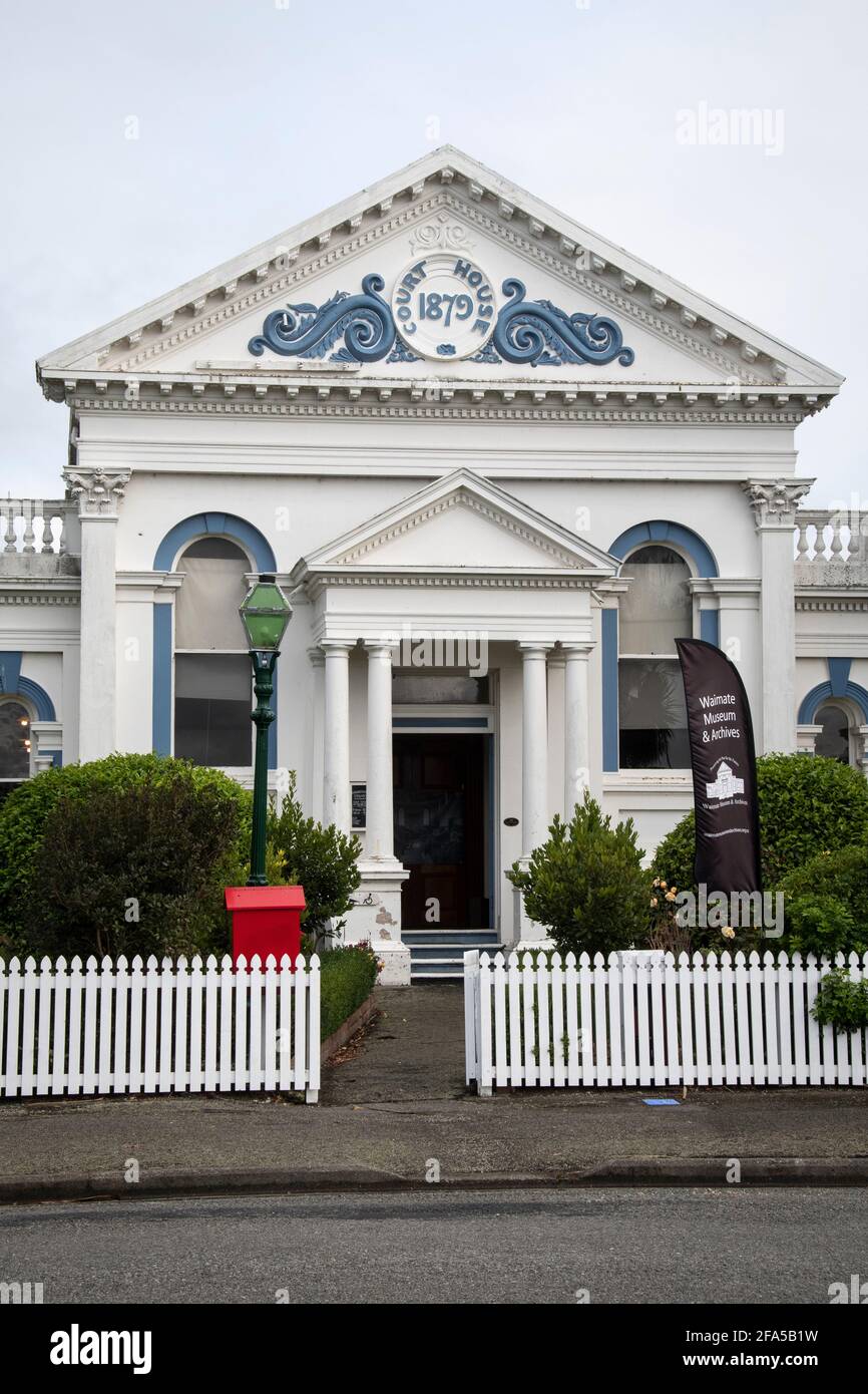 Old Court House, now a museum, Waimate, South Canterbury, South Island