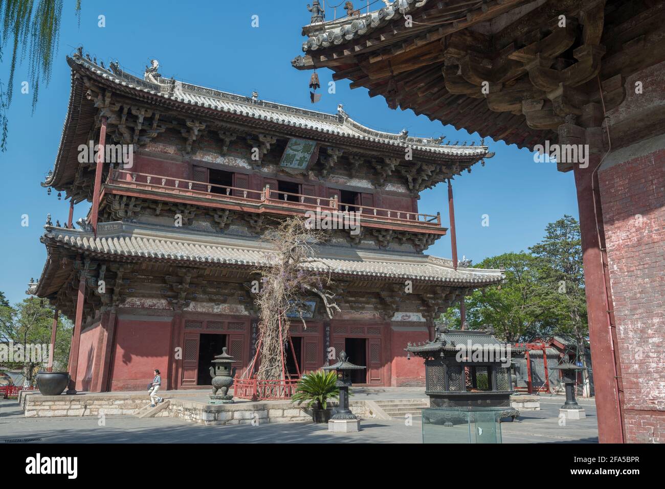 Guanyin Tower, Dule Temple. Jizhou, Tianjin, China Stock Photo Alamy