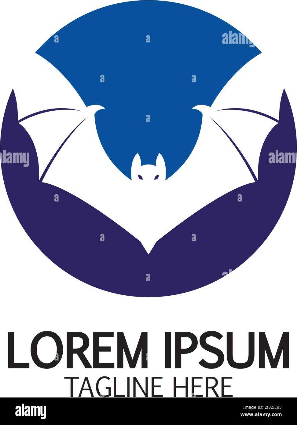 bat vector icon logo template illustration design Stock Vector Image ...