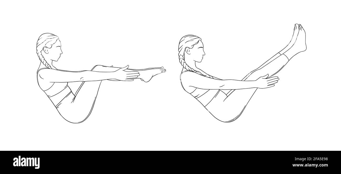 Health & Fitness - Boat Pose benefits and step by step instructions Boat  Pose was around long before the yoga world starting talking about core  strength and dipping into the Pilates well