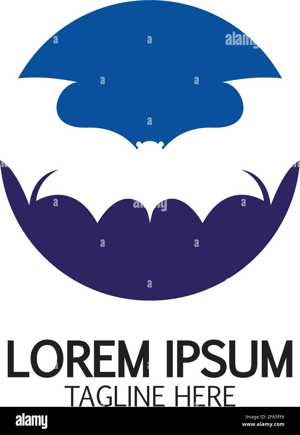 bat vector icon logo template illustration design Stock Vector