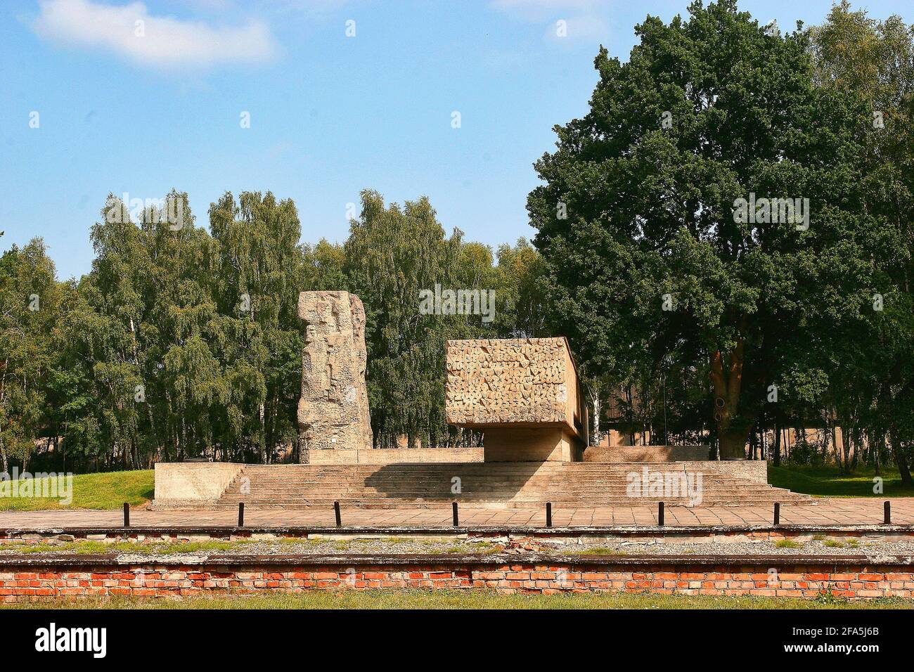 Poland, Sztutowa, nazi concentration camp, Pomerania voivodeship. Stock Photo