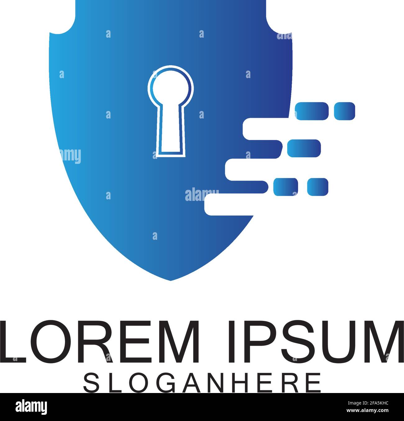 security shield logo vector icon design template Stock Vector Image ...