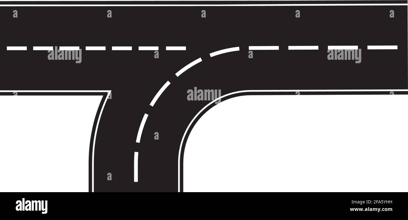 Winding road car motion Black and White Stock Photos & Images - Alamy