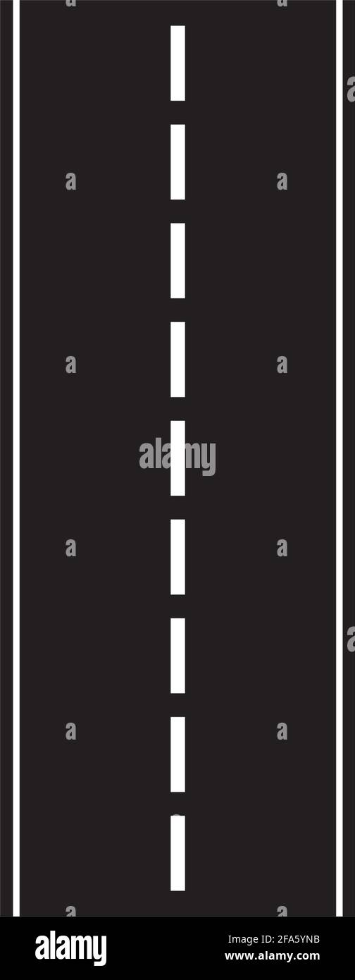 Road icon isolated on white background Stock Vector Image & Art - Alamy