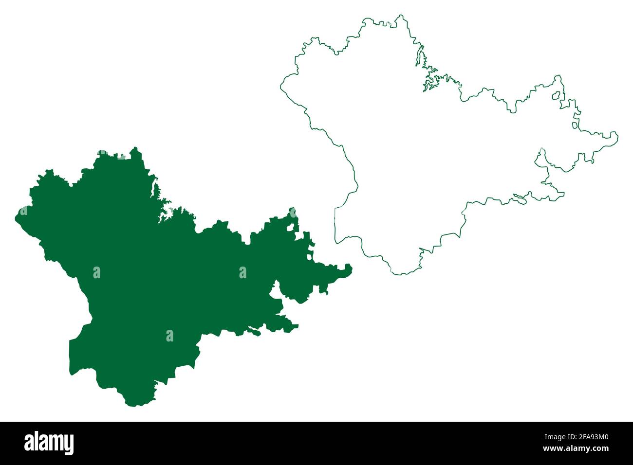 Mysore Map In Karnataka Mysore Map High Resolution Stock Photography And Images - Alamy