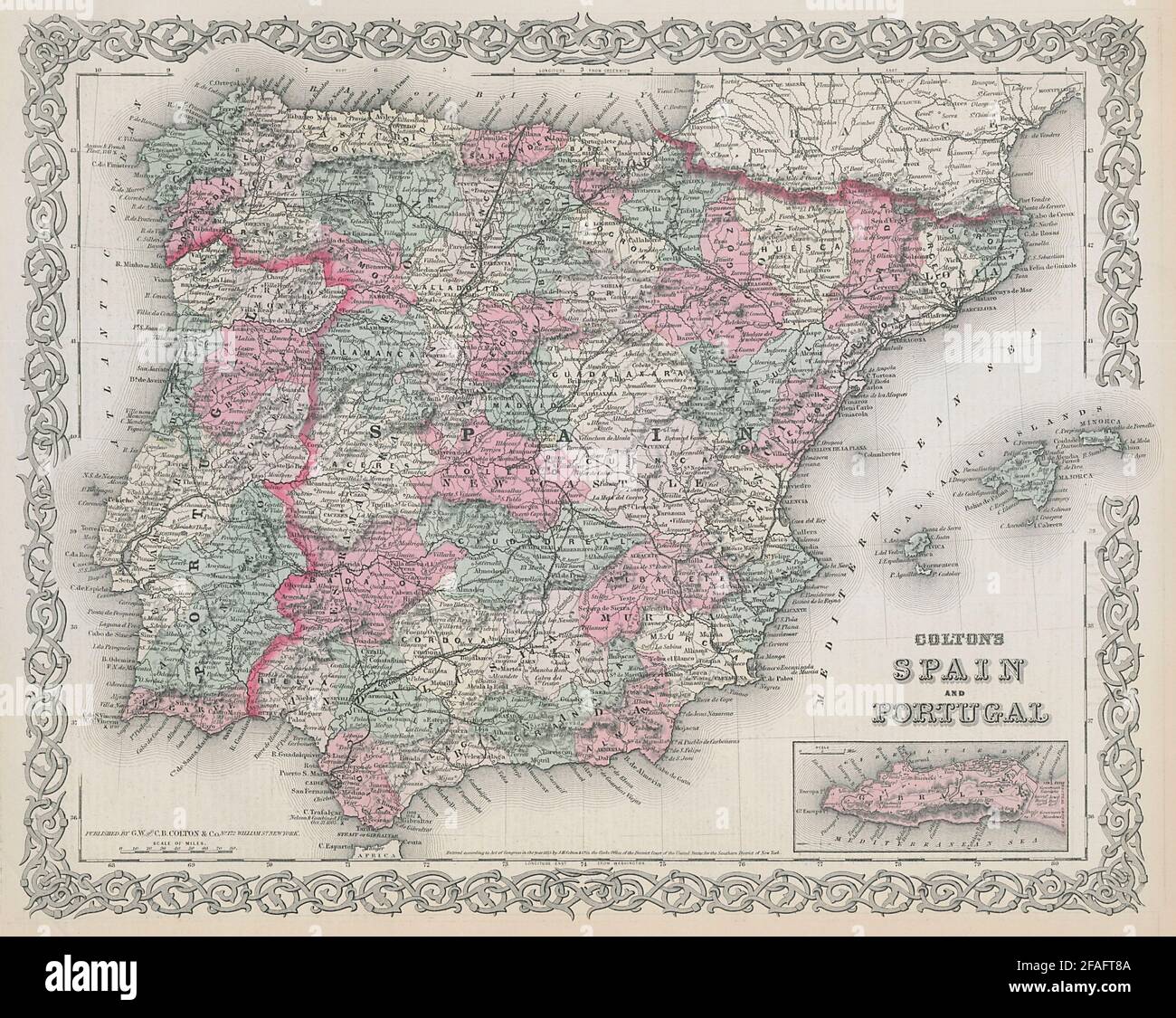 Old Map of Portugal 1730 Mapa de Portugal Vintage Map Wall Map Print -  VINTAGE MAPS AND PRINTS