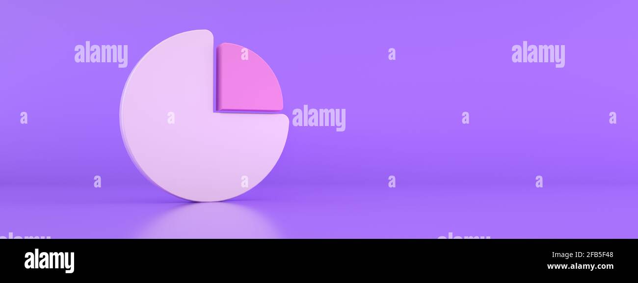 3d render bar chart pie hi-res stock photography and images - Alamy