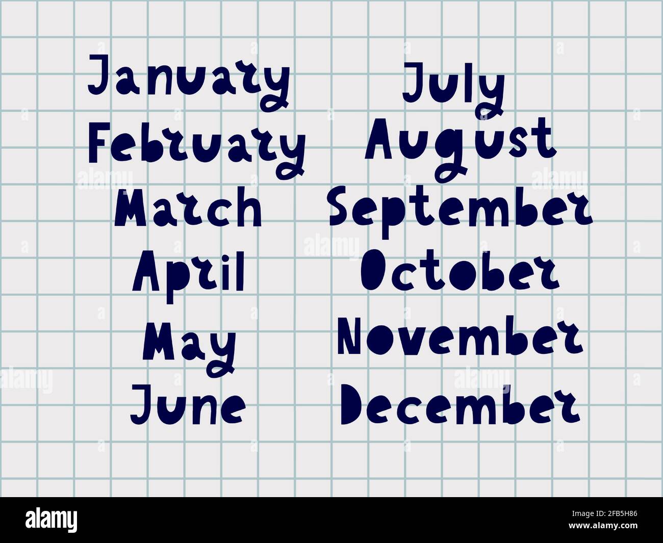 handwritten-names-of-months-december-january-february-march-april