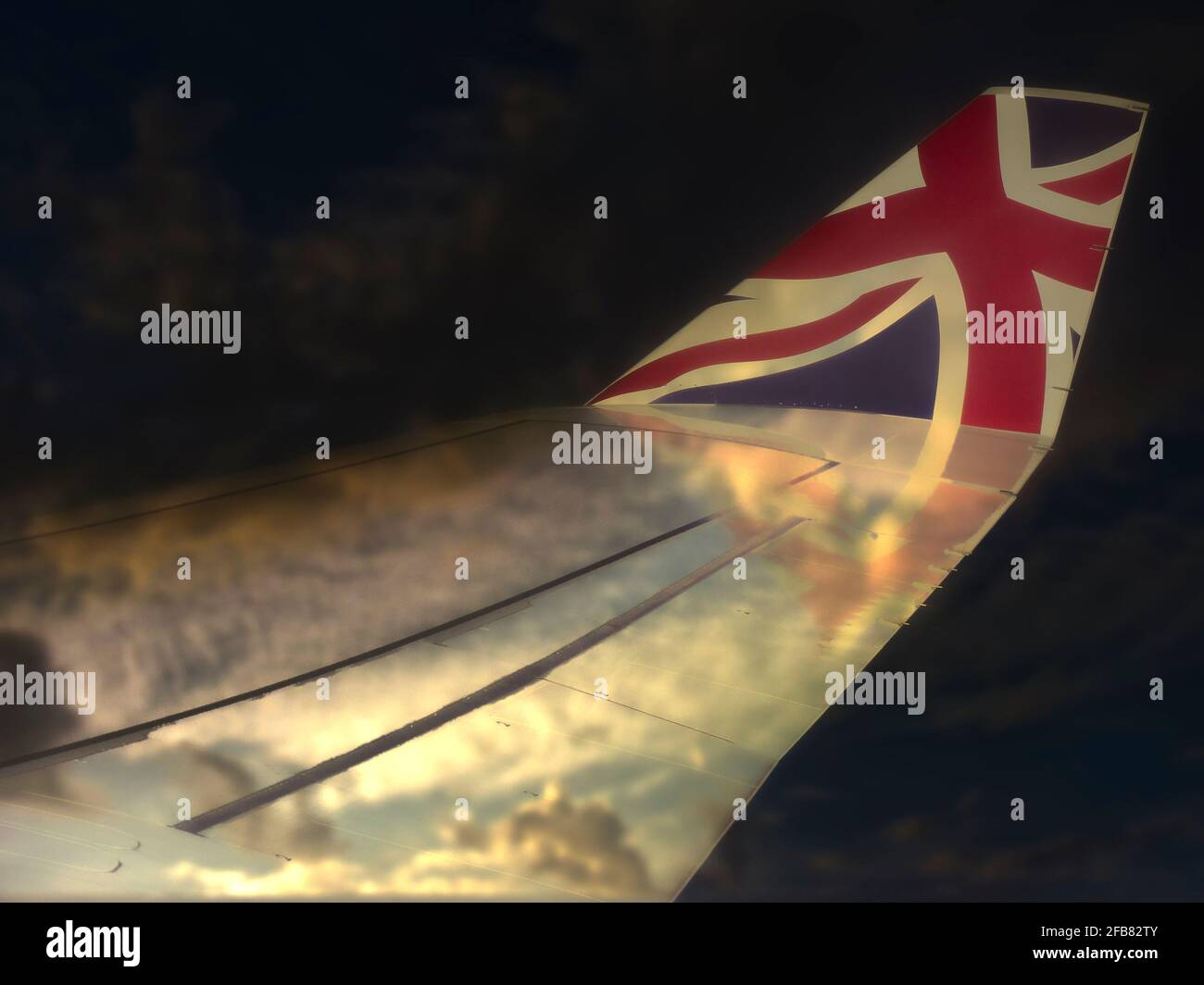 Aeroplane wing tip wing tip hi-res stock photography and images - Alamy