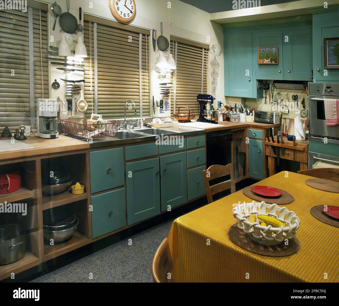 Julia Child's kitchen from her Irving Street, Cambridge, Massachusetts