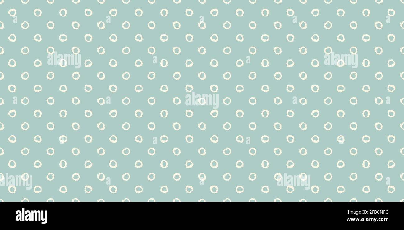 Polka dot seamless pattern with hand painted circles Stock Vector Image ...