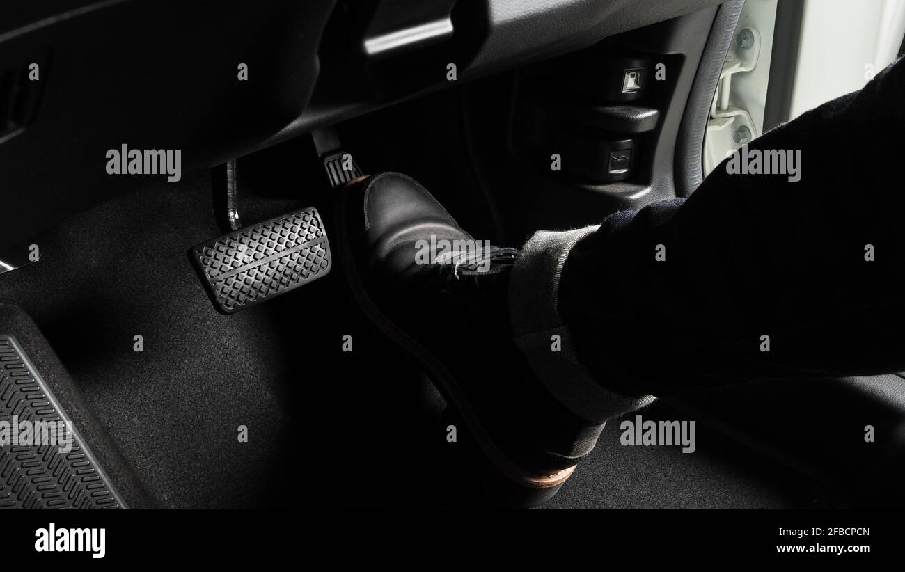 Brake Pedal High Resolution Stock Photography and Images Alamy