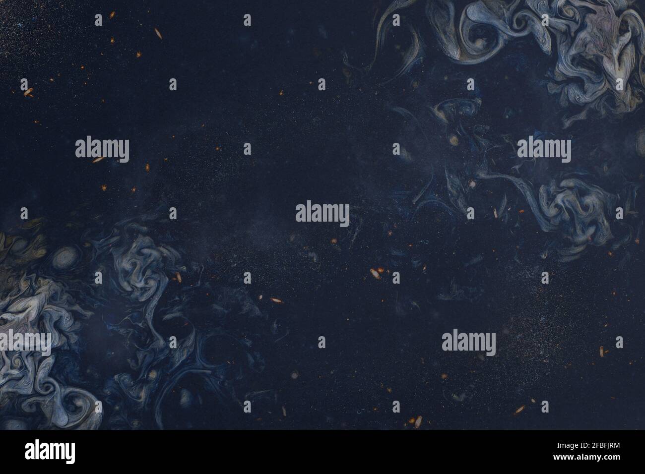 Abstract indigo color painting hi-res stock photography and images - Alamy
