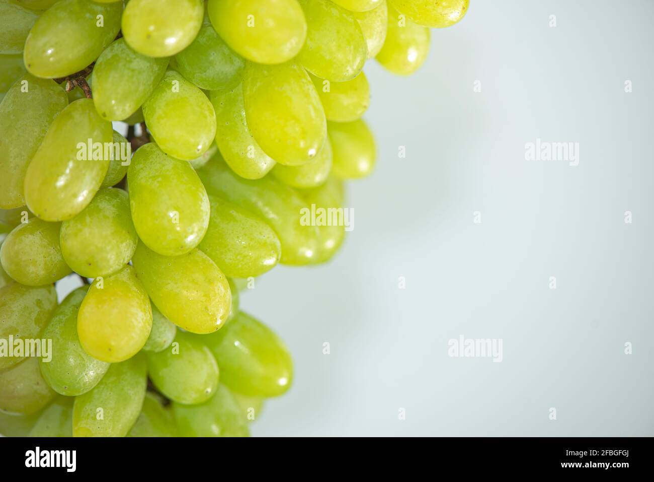 Healthy Fruits grapes Stock Photo