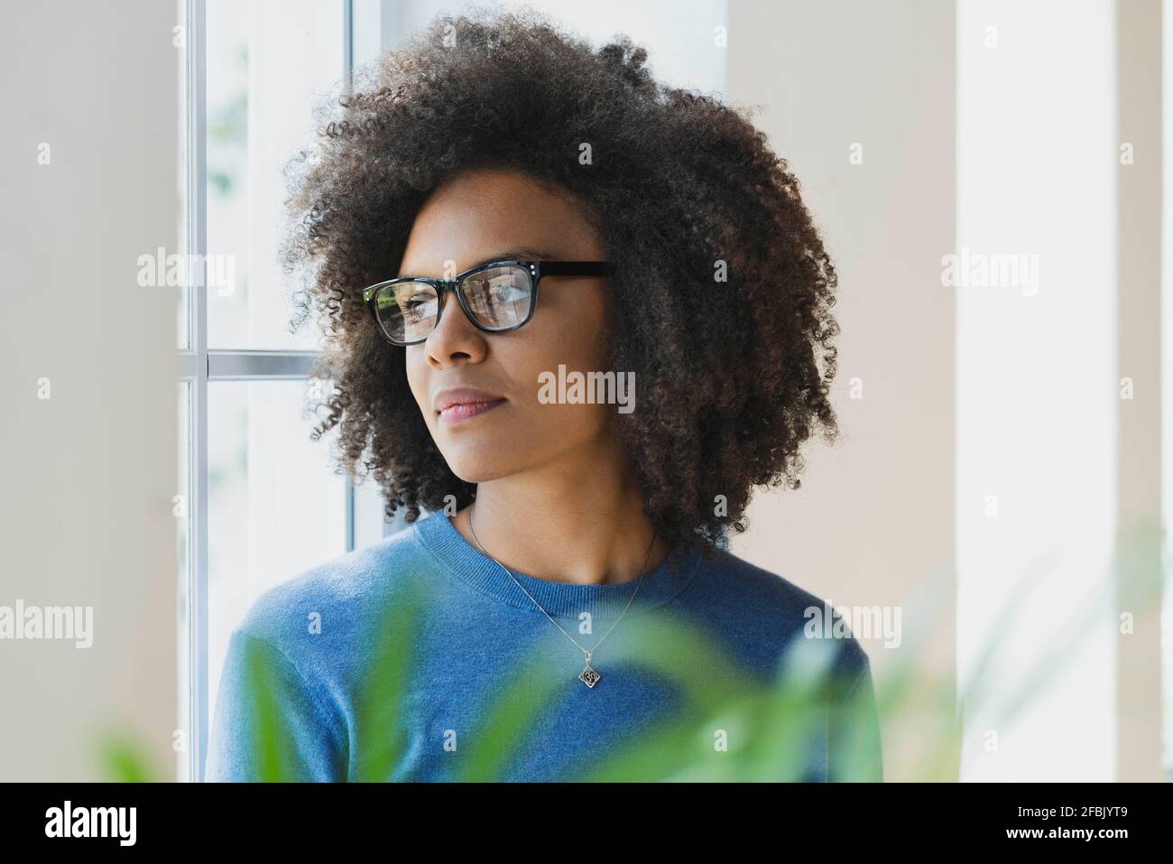 Contemplating expression hi-res stock photography and images - Alamy