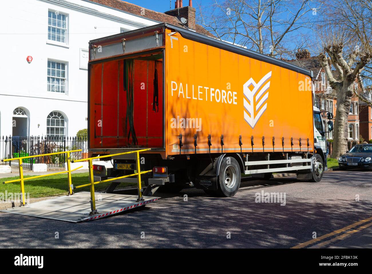 Palletforce truck hires stock photography and images Alamy