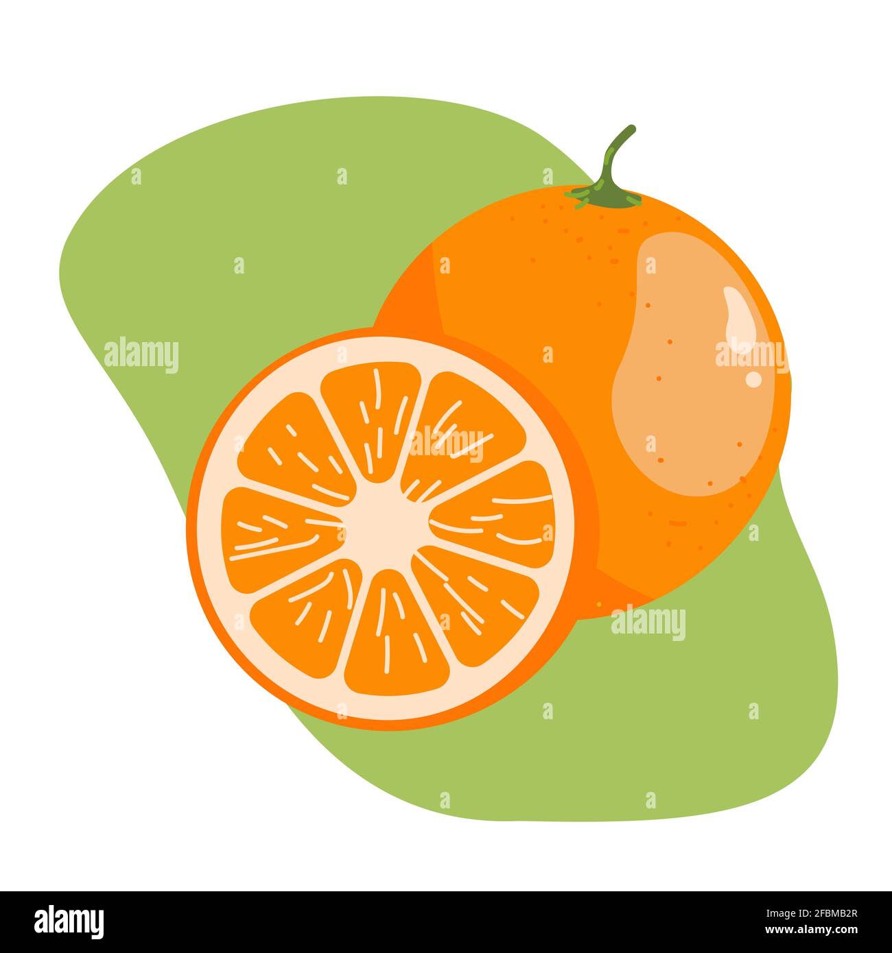Sign orange fruit cartoon hi-res stock photography and images - Alamy