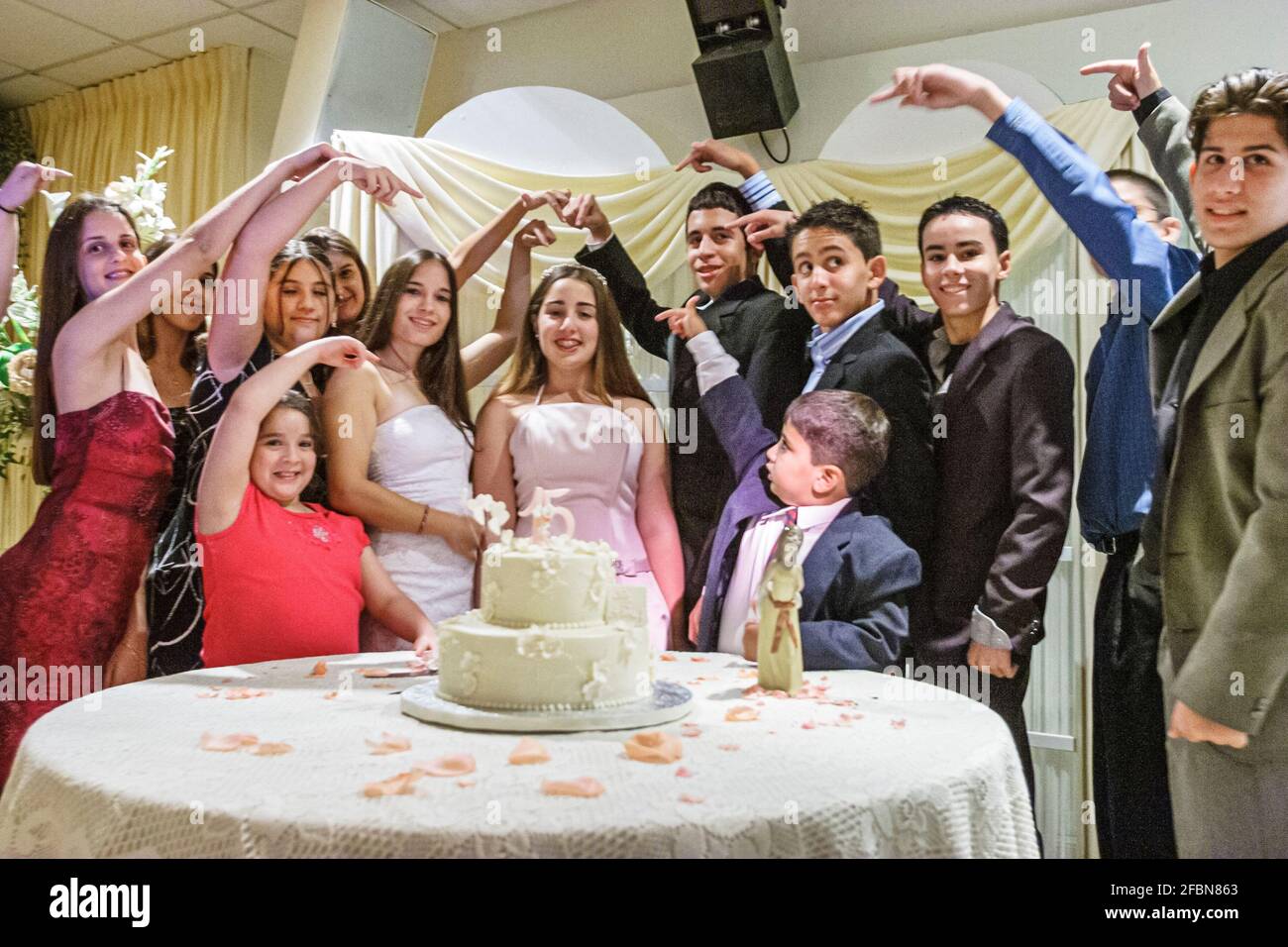 Teen age girl making cake hires stock photography and images Alamy