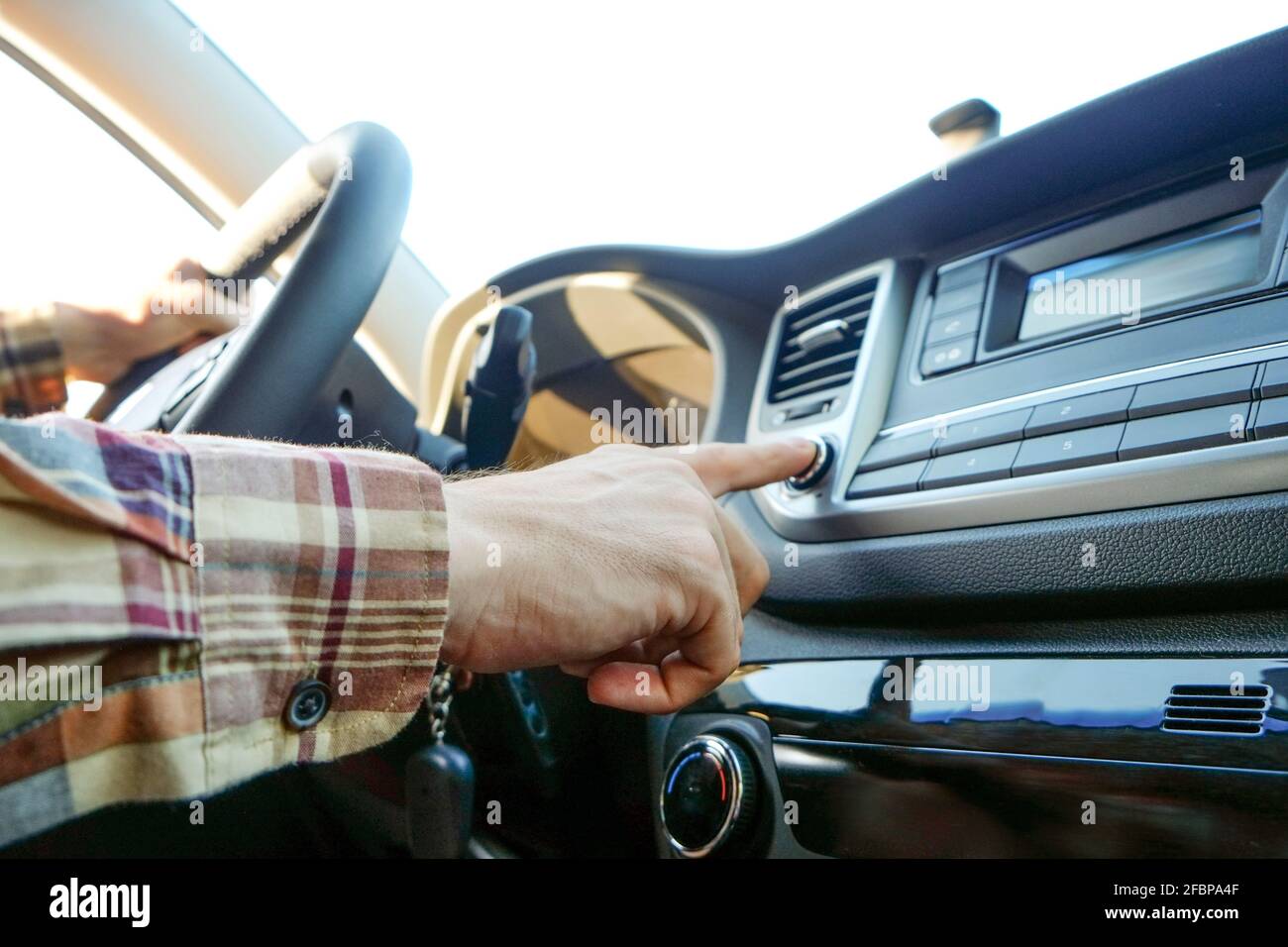 Car dashboard buttons hi-res stock photography and images - Alamy
