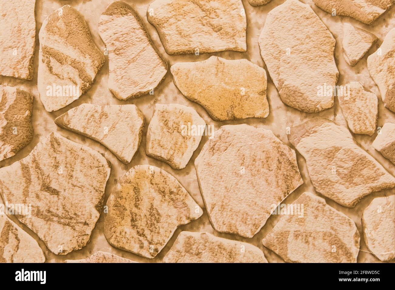 Sand orange wallpaper texture with abstract stone pattern background. Stock Photo