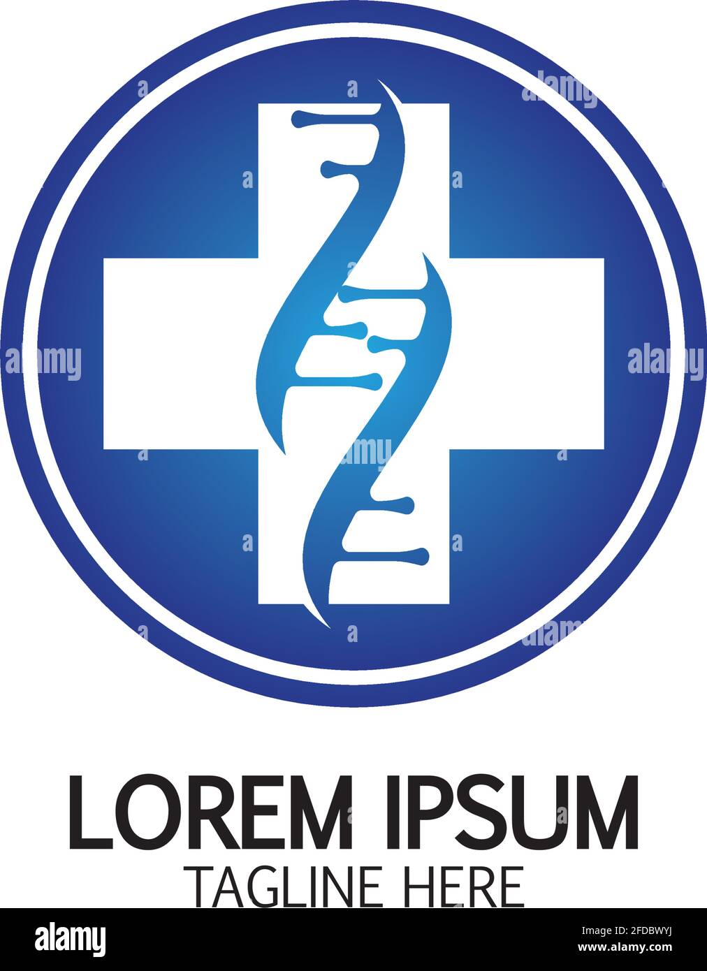 Health Cross DNA logo icon design template Stock Vector Image & Art - Alamy