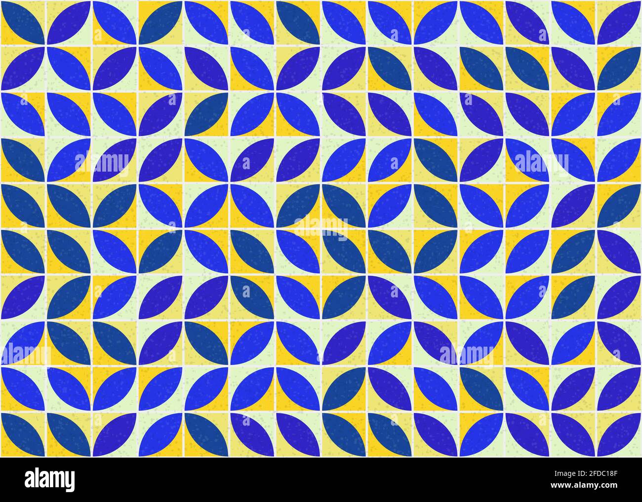 Abstract Geometrical generative computational art illustration Stock Vector