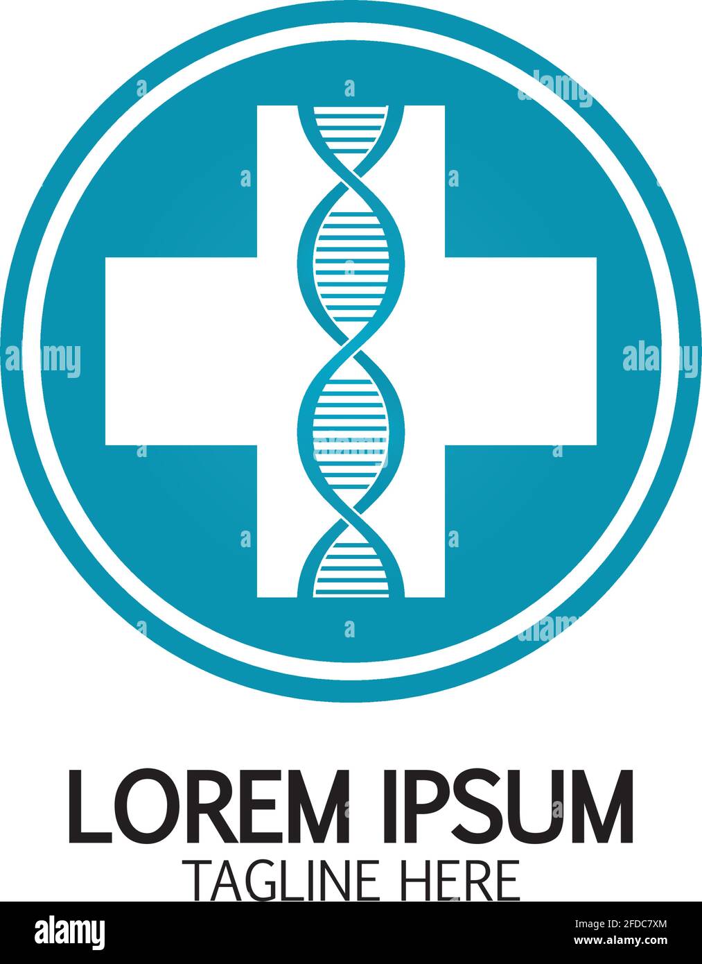 Health Cross DNA logo icon design template Stock Vector Image & Art - Alamy