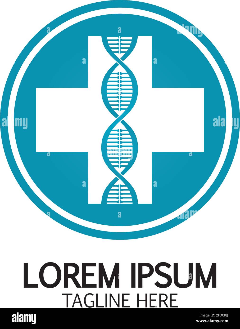 Health Cross DNA logo icon design template Stock Vector Image & Art - Alamy