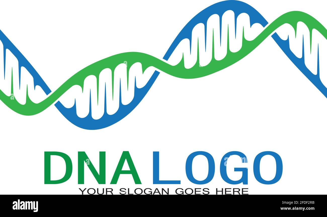 DNA vector logo design template.modern medical logotype.laboratory ...