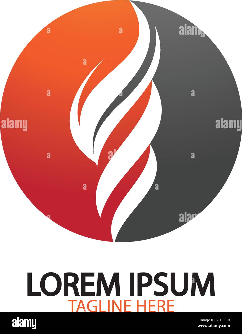 fire flame logo icon vector design template Stock Vector Image & Art ...