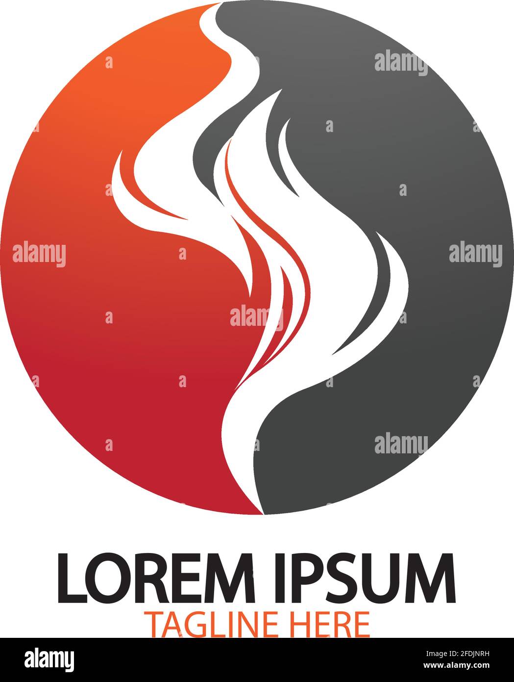 fire flame logo icon vector design template Stock Vector Image & Art ...