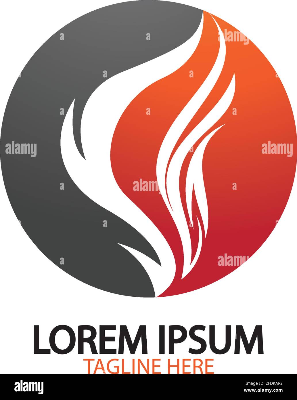 fire flame logo icon vector design template Stock Vector Image & Art ...