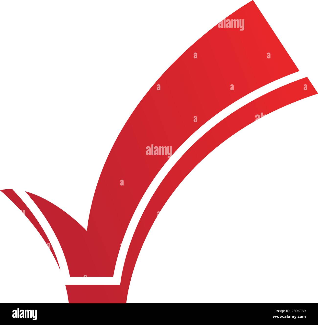 letter V check mark logo icon design template elements-vector Stock ...