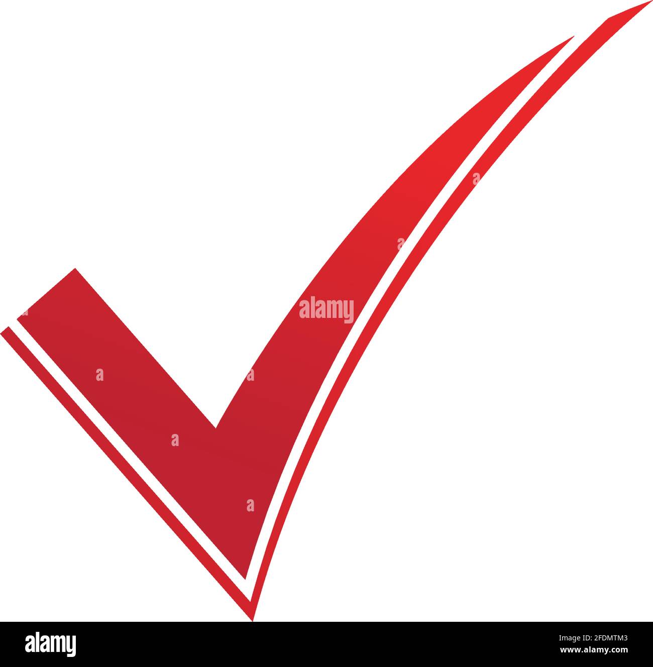 letter V check mark logo icon design template elements-vector Stock ...