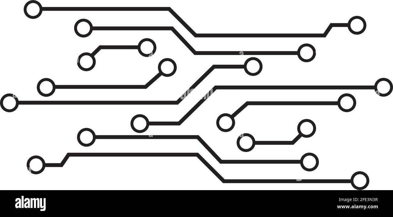 Circuit Logo Template vector illustration icon design Stock Vector ...