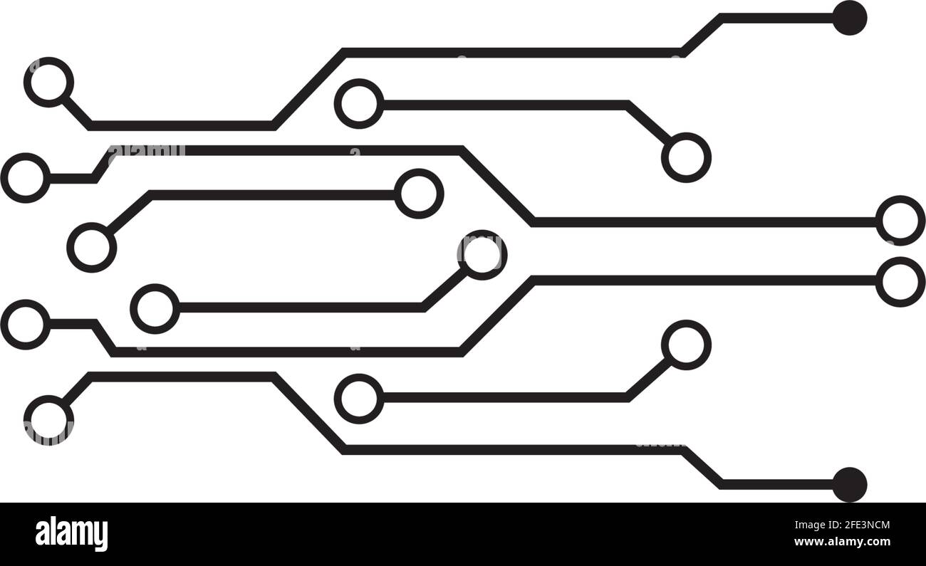 Circuit Logo Template vector illustration icon design Stock Vector ...