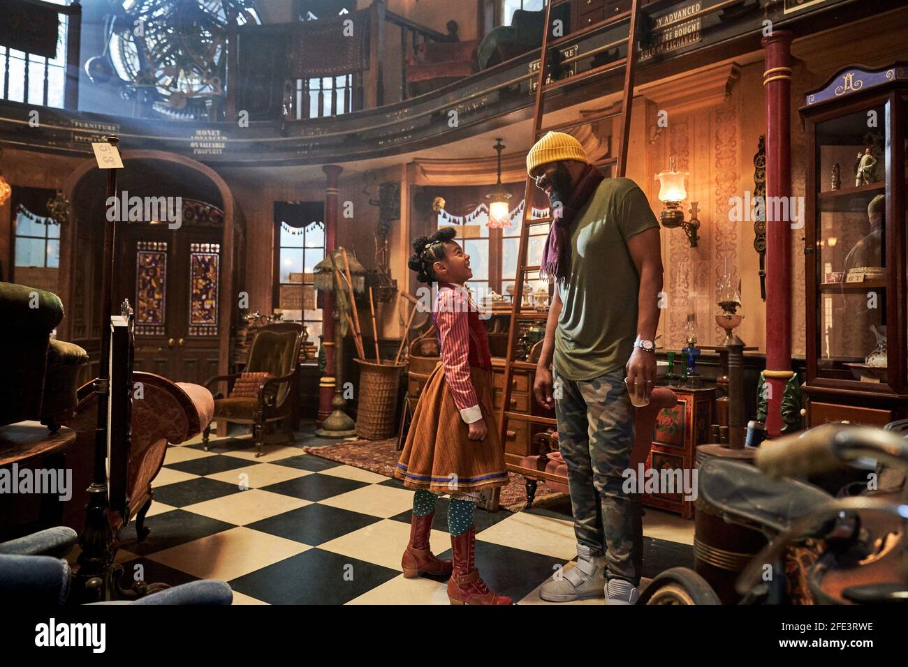 DAVID E. TALBERT and MADALEN MILLS in JINGLE JANGLE A CHRISTMAS