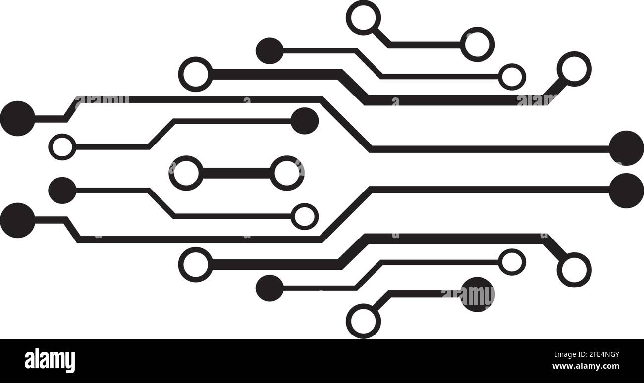 Circuit Logo Template vector illustration icon design Stock Vector ...