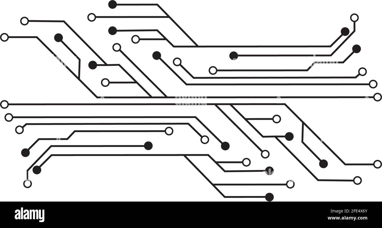Circuit Logo Template vector illustration icon design Stock Vector ...
