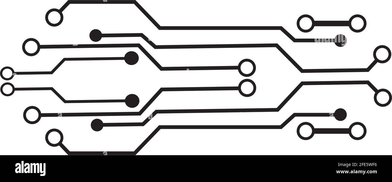 Circuit Logo Template vector illustration icon design Stock Vector ...