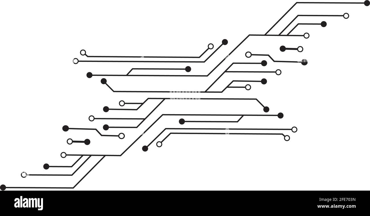 Circuit Logo Template vector illustration icon design Stock Vector ...