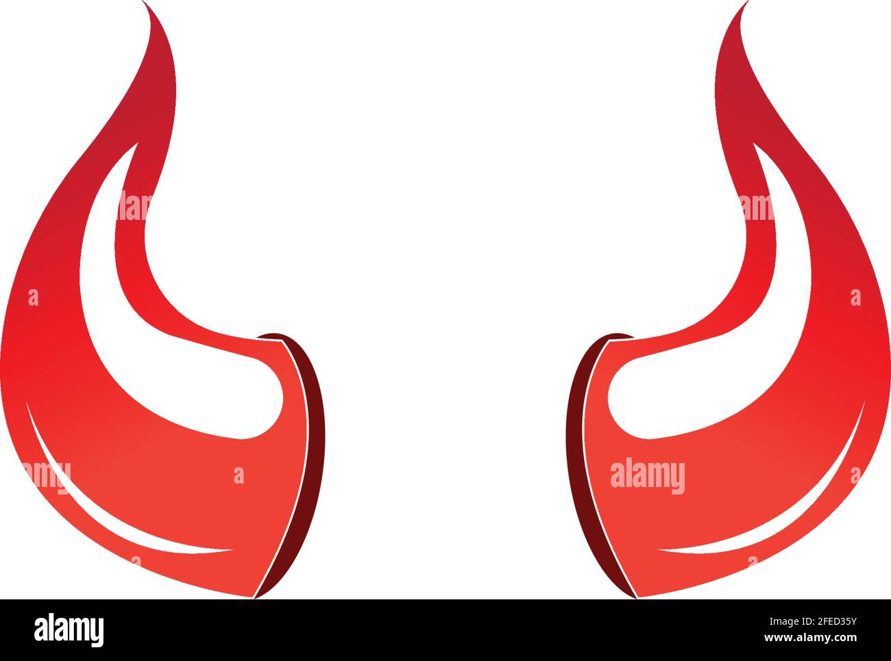 devil-horn-vector-icon-logo-design-illustration-template-stock-vector