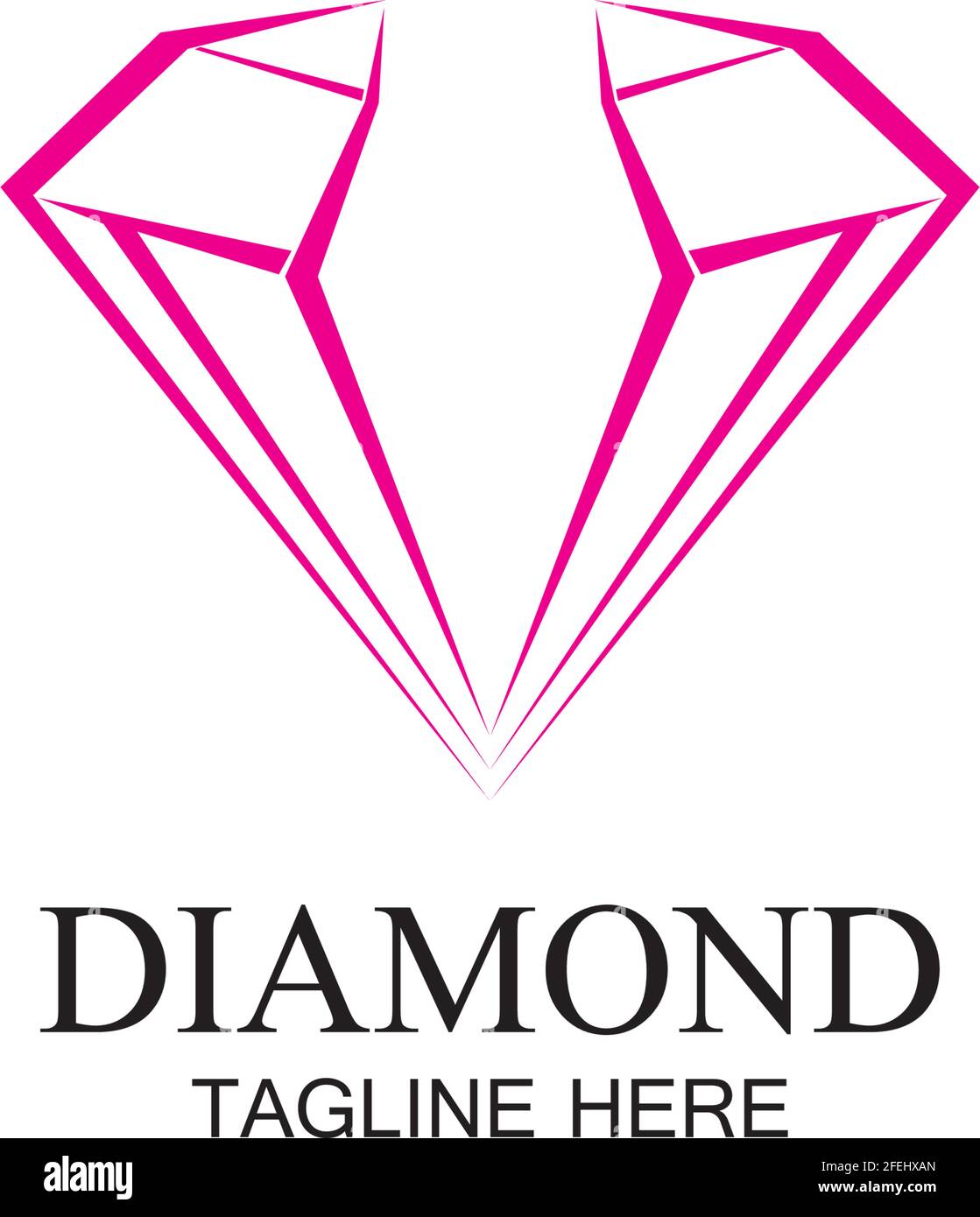 Diamond Logo Template vector icon illustration design Stock Vector ...