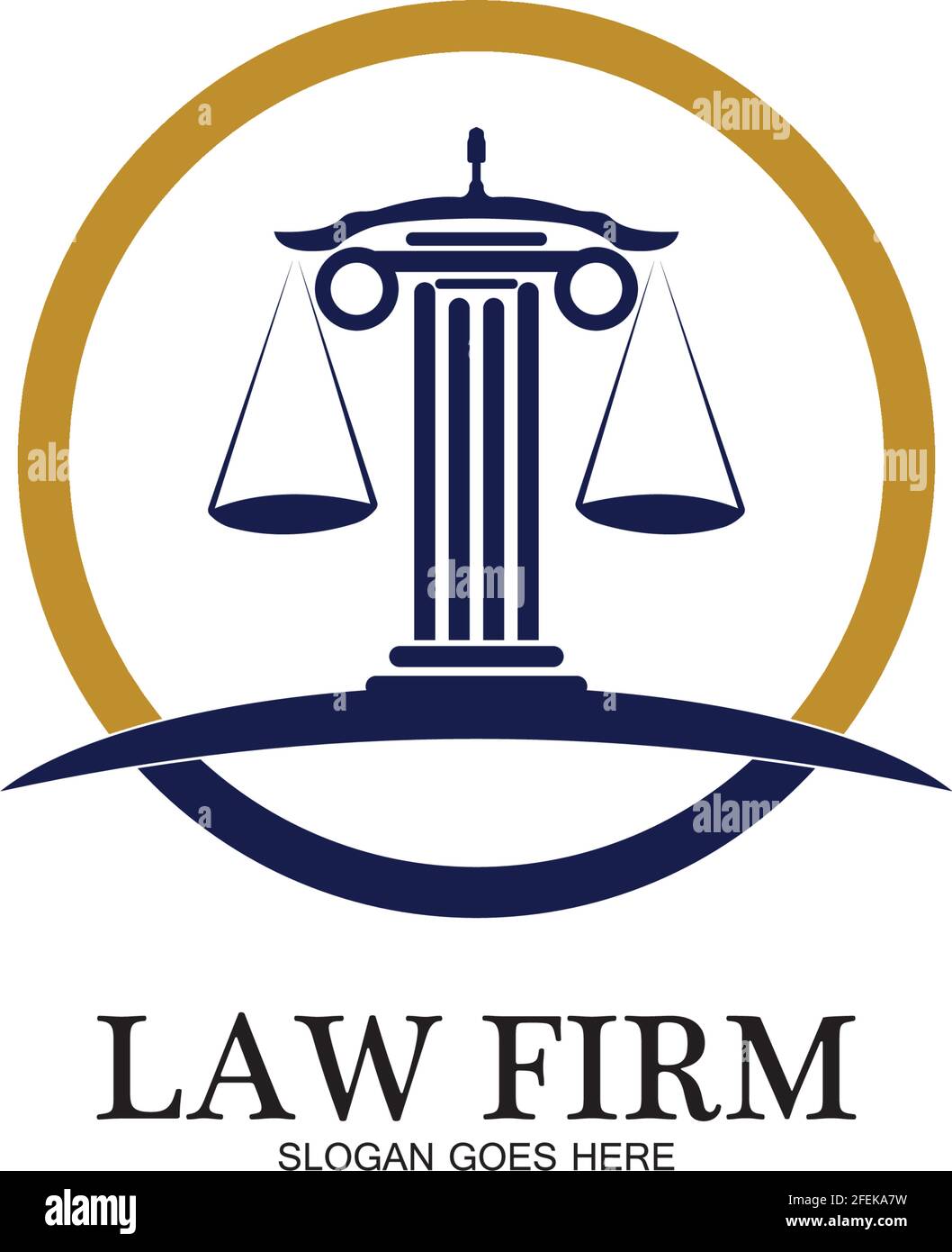 Law Firm logo and icon design template-vector Stock Vector Image \u0026 Art - Alamy