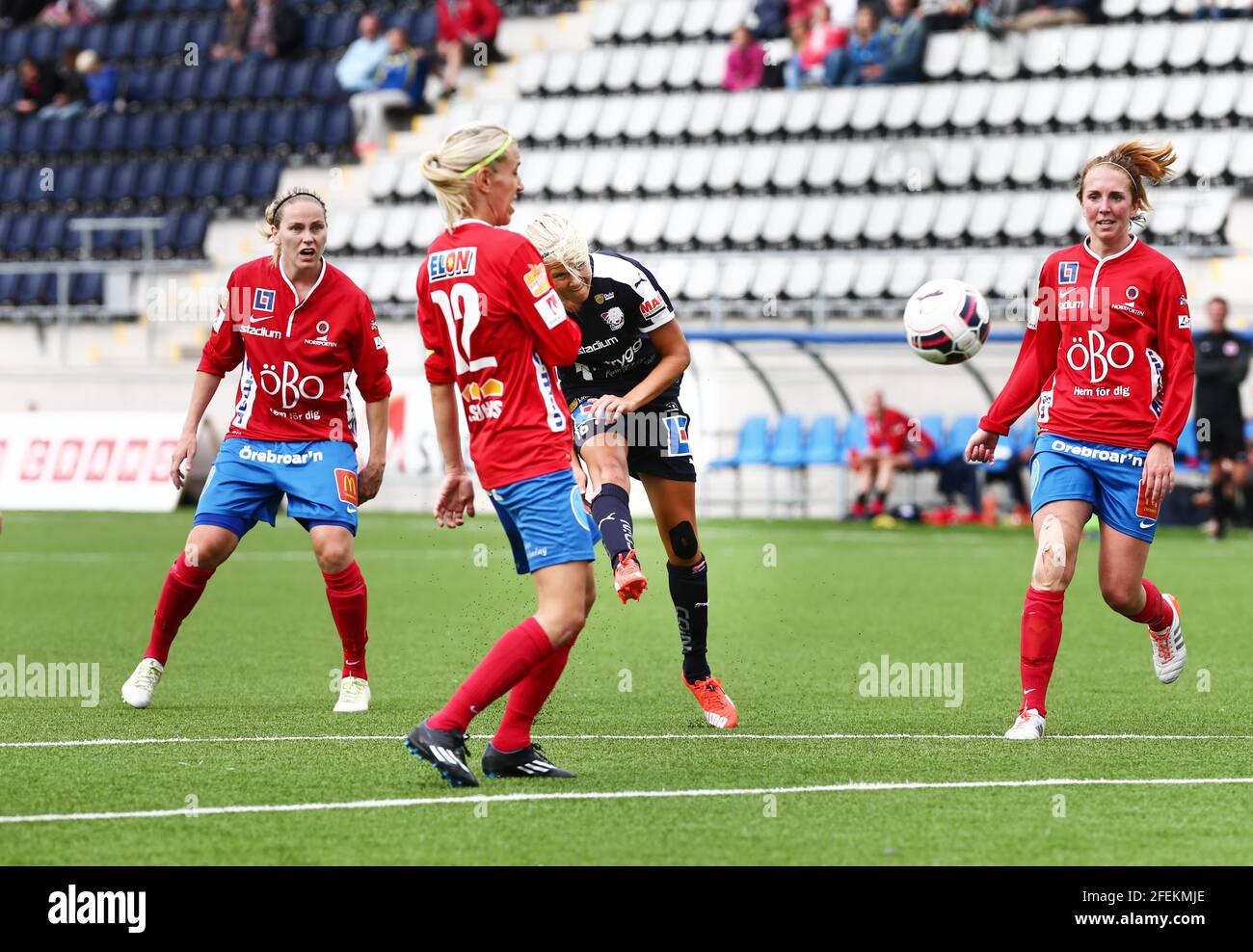 Linkopings Fc Lfc Orebro Linkoping Arena No 16 Pernille Harder Linkopings Football Club Stock Photo Alamy