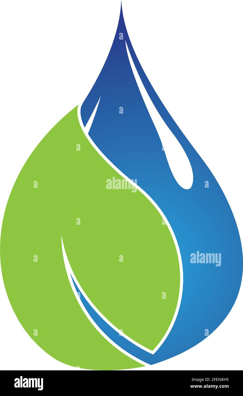 Water drop Logo Template vector illustration design Stock Vector Image ...