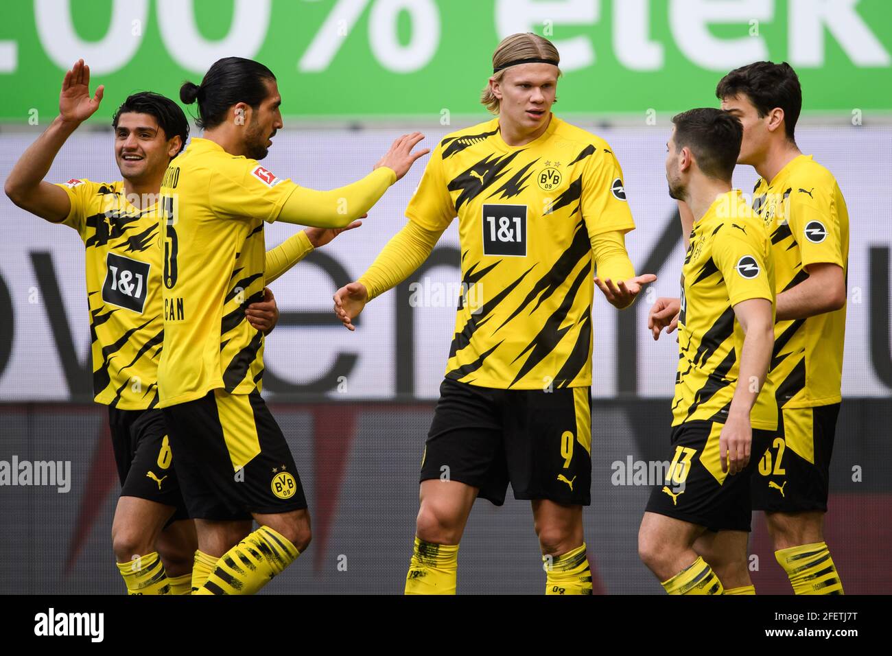 Erling Haaland Of Borussia Dortmund Celebrates After His Goal During The German Championship Bundesliga Football Match Between Borussia Dortmund And C Stock Photo Alamy