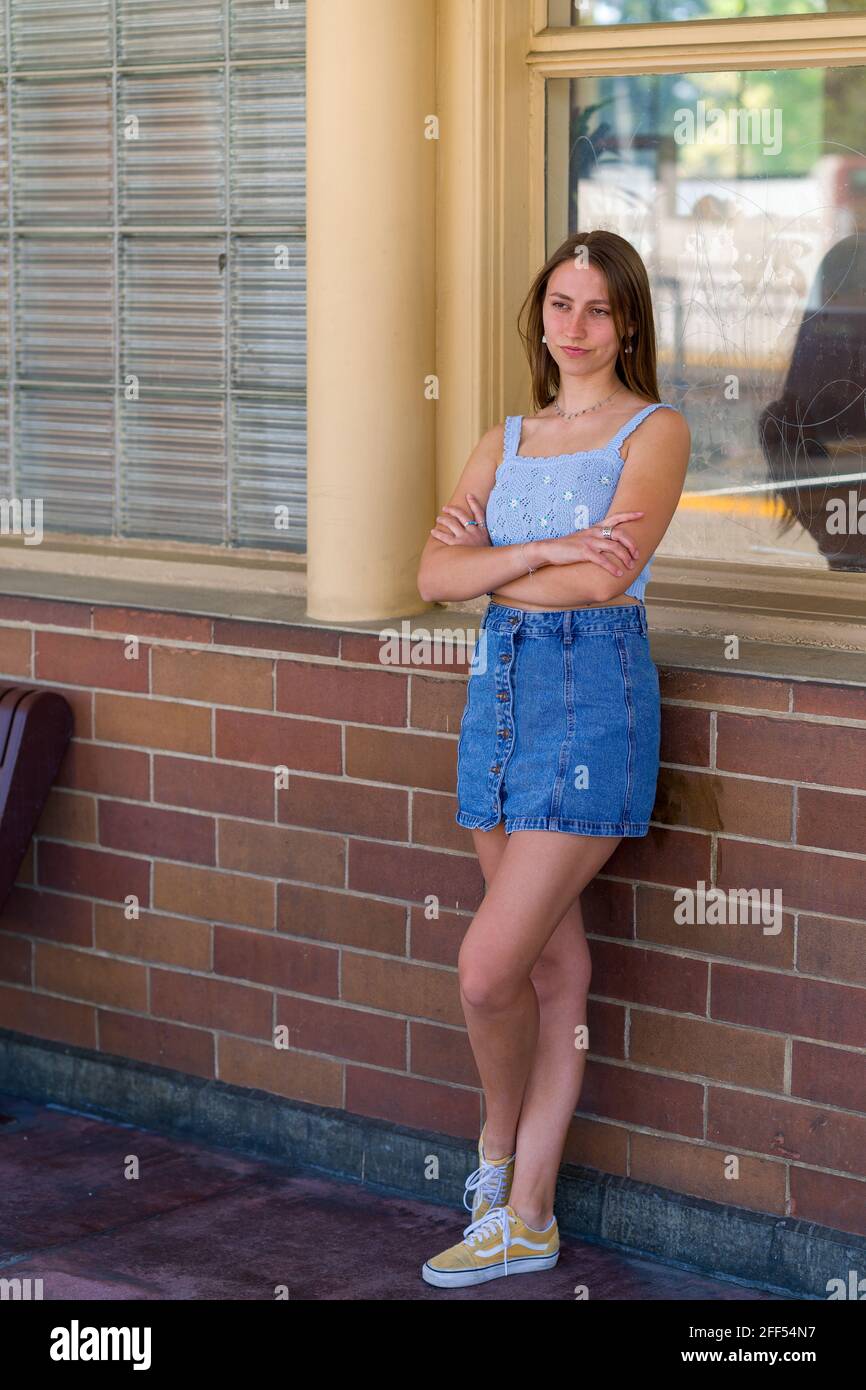 Teen teenager girl female hi-res stock photography and images - Alamy