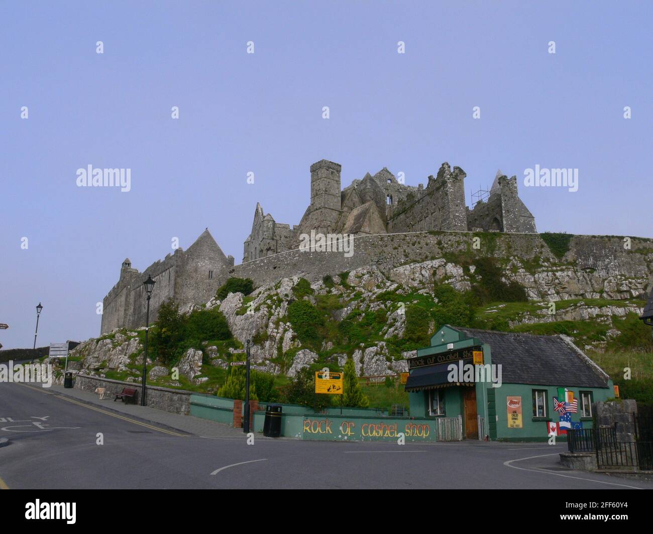 IRELAND, COUNTY TIPPERARY, CASHEL - SEPTEMBER 25, 2008: Rock of Cashel in Ireland Stock Photo